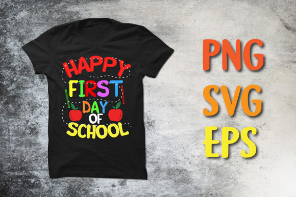 Happy First Day of School SVG T-shirt Review