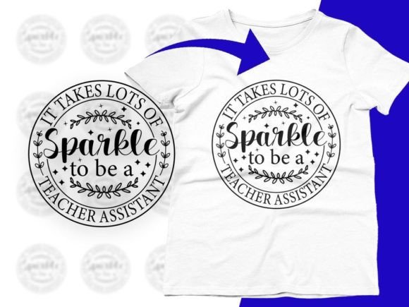It Takes Lots of Sparkle Teacher SVG PNG Review