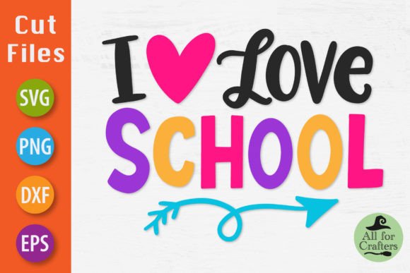 Reviewing I Love School SVG PNG for Embroidery