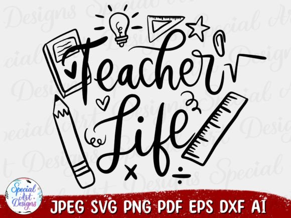 Teacher Life Svg: A Perfect Embroidery Design