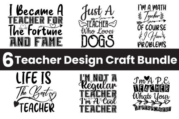 Teacher SVG Craft Bundle Vol - 3: A Versatile Design Set