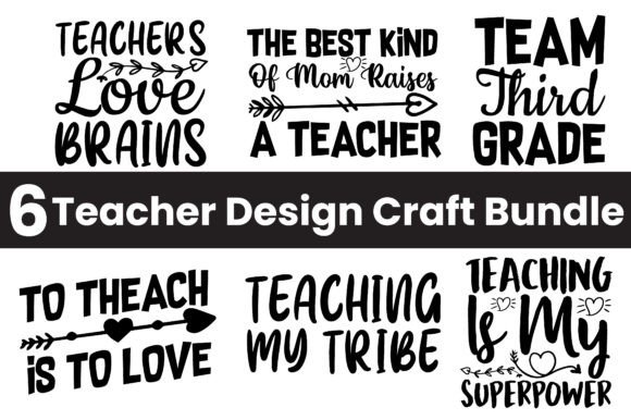 Teacher SVG Craft Bundle Vol - 6: A Versatile Design Set