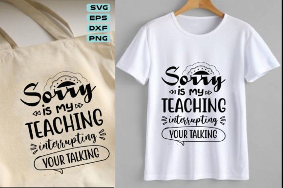 Teacher Svg Design: A Humorous Embroidery Choice