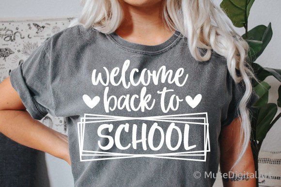 Welcome Back to School with a Charming SVG Design